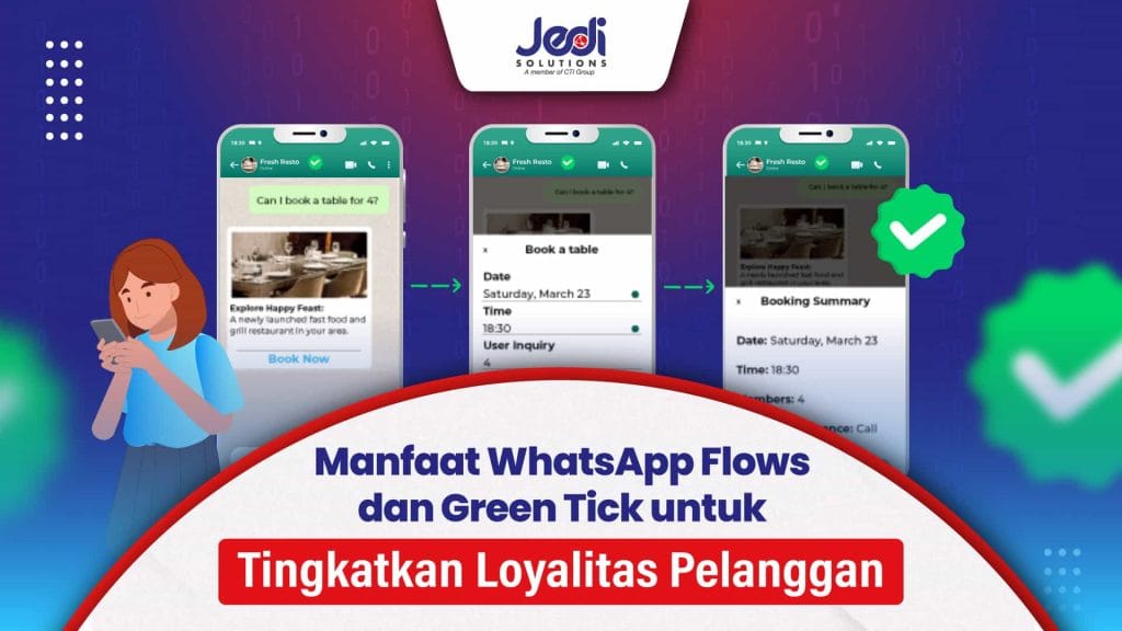 WhatsApp Flows Flows Green tick JCP